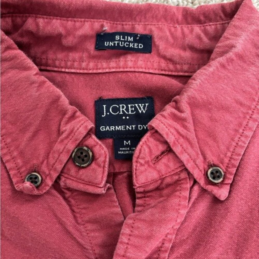 J  Crew Slim Untucked ButtonDown Shirt
